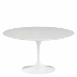 Outlet Saarinen Tulip Eettafel Met Wit Onderstel Eettafels