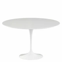 Outlet Saarinen Tulip Eettafel Met Wit Onderstel Eettafels