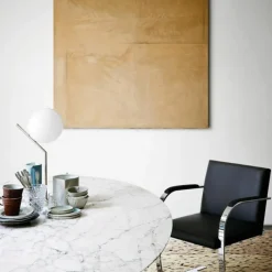 Outlet Saarinen Tulip Eettafel Met Wit Onderstel Eettafels