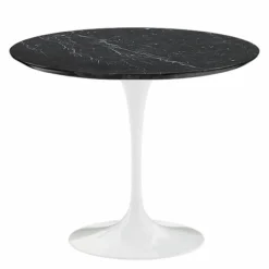 Outlet Saarinen Tulip Eettafel Met Wit Onderstel Eettafels