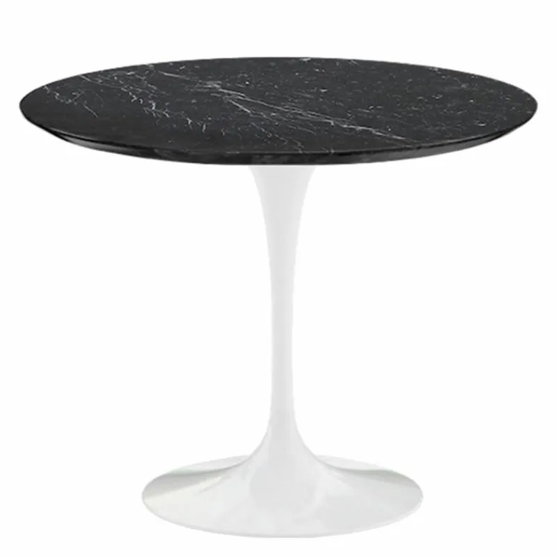 Outlet Saarinen Tulip Eettafel Met Wit Onderstel Eettafels