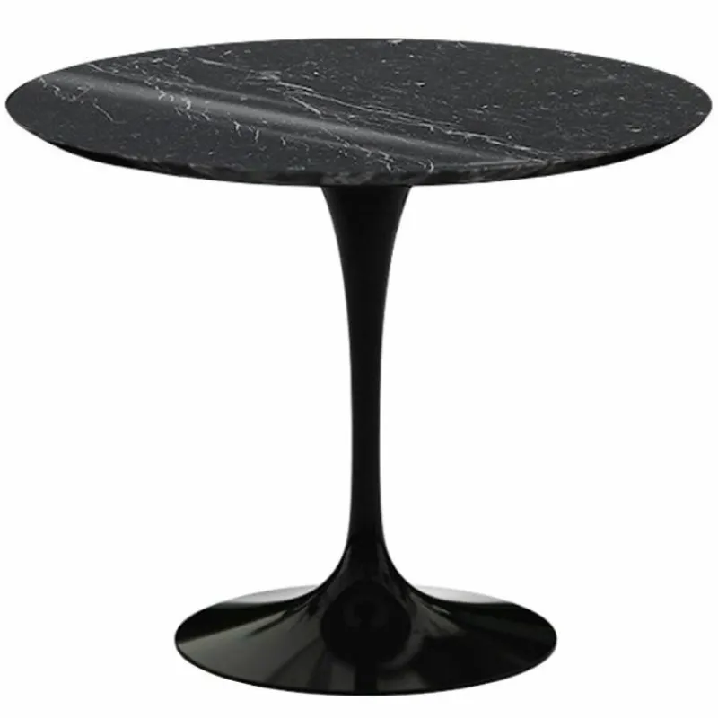 Discount Saarinen Tulip Eettafel Met Zwart Onderstel - Rond Eettafels