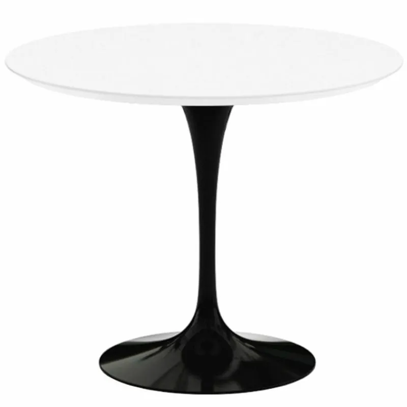 Discount Saarinen Tulip Eettafel Met Zwart Onderstel - Rond Eettafels