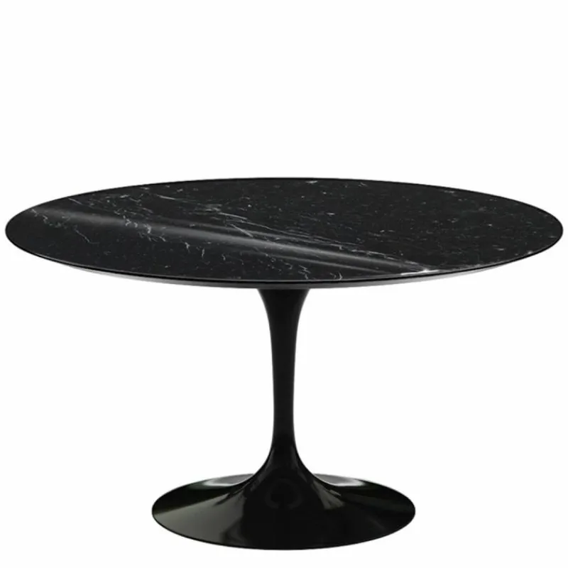 Discount Saarinen Tulip Eettafel Met Zwart Onderstel - Rond Eettafels