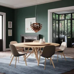 Seito Wood Eettafel Rond Eettafels
