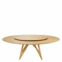 Seito Wood Eettafel Rond Eettafels