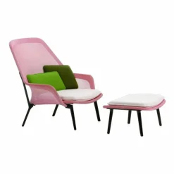 Outlet Slow Chair Loungechair + Ottoman Loungestoelen