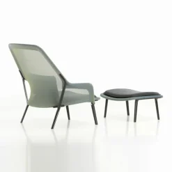 Outlet Slow Chair Loungechair + Ottoman Loungestoelen