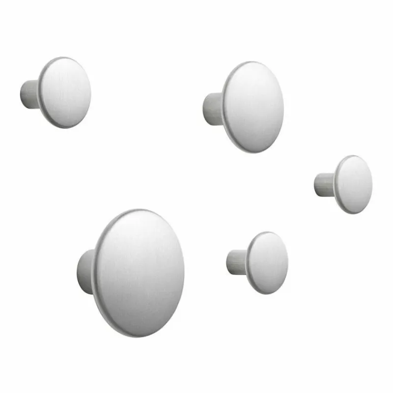 Best The Dots Metal Haken, 5 Stuks Kapstokken|Muurhaken