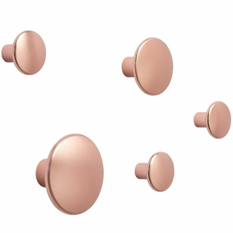 Best The Dots Metal Haken, 5 Stuks Kapstokken|Muurhaken