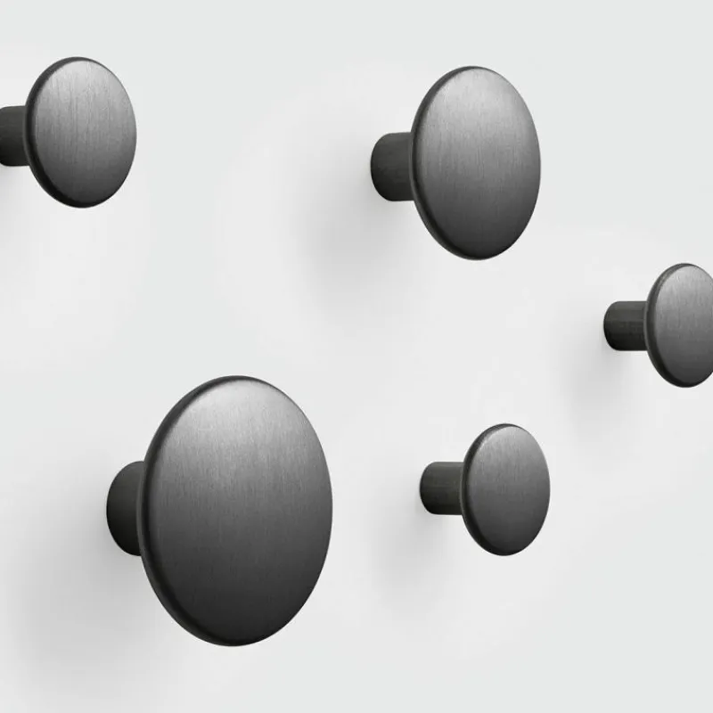 Best The Dots Metal Haken, 5 Stuks Kapstokken|Muurhaken
