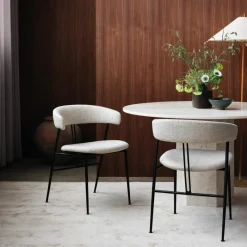 Violin Eetkamerstoel Gestoffeerd Eetkamerstoelen