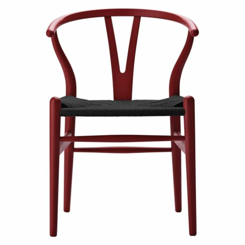 Clearance Wishbone Stoel CH24 Gekleurd / Zwart Eetkamerstoelen