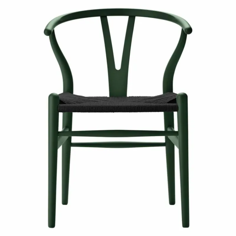 Clearance Wishbone Stoel CH24 Gekleurd / Zwart Eetkamerstoelen