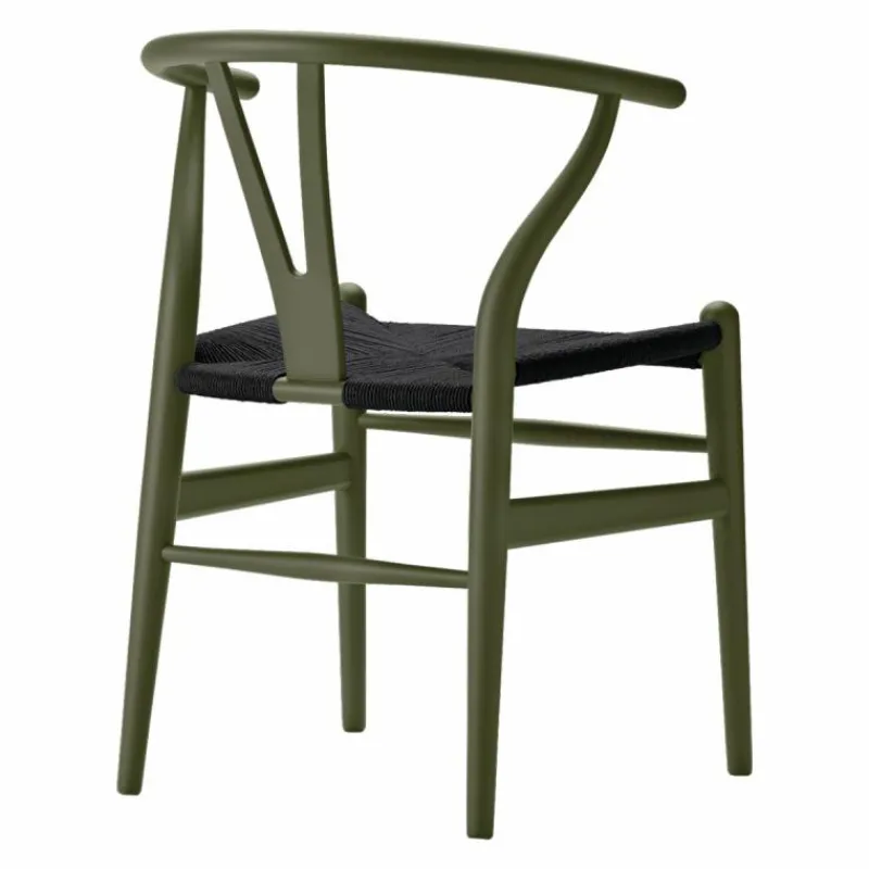 Clearance Wishbone Stoel CH24 Gekleurd / Zwart Eetkamerstoelen