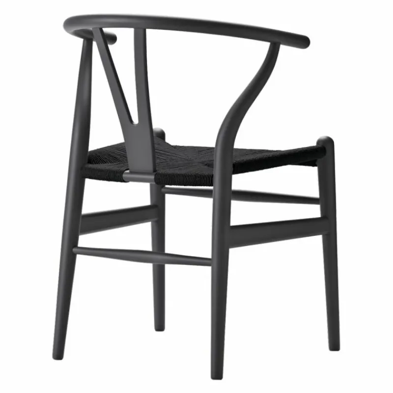 Clearance Wishbone Stoel CH24 Gekleurd / Zwart Eetkamerstoelen