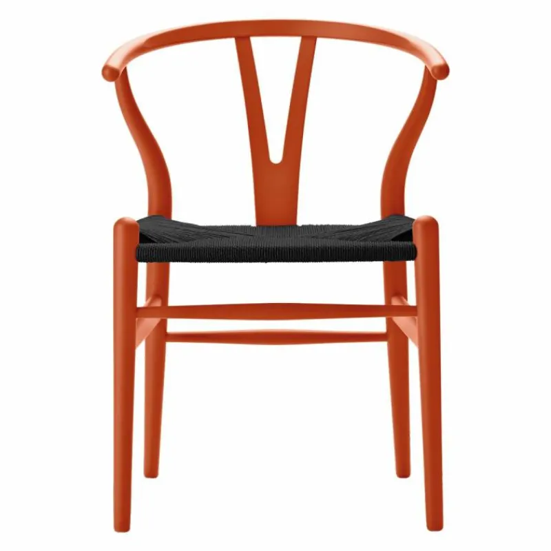 Clearance Wishbone Stoel CH24 Gekleurd / Zwart Eetkamerstoelen