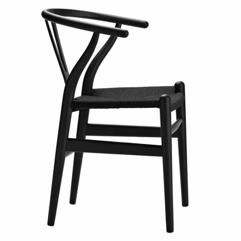 Clearance Wishbone Stoel CH24 Gekleurd / Zwart Eetkamerstoelen