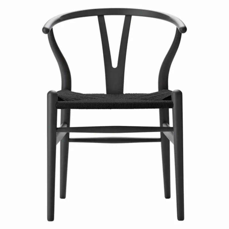 Clearance Wishbone Stoel CH24 Gekleurd / Zwart Eetkamerstoelen