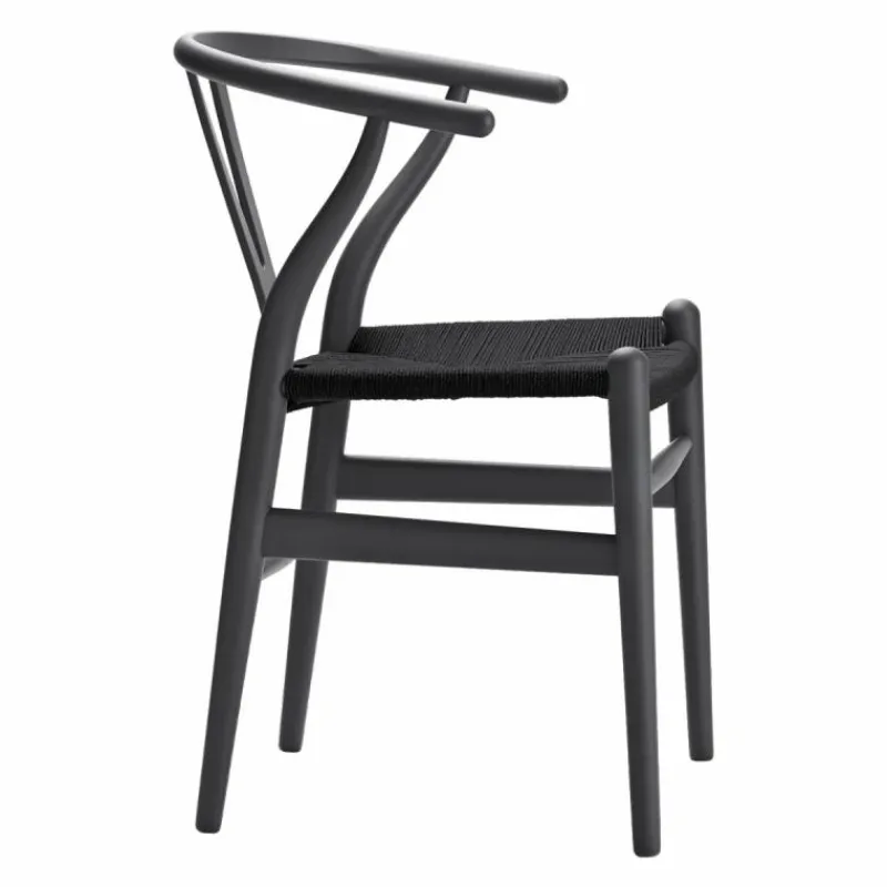 Clearance Wishbone Stoel CH24 Gekleurd / Zwart Eetkamerstoelen