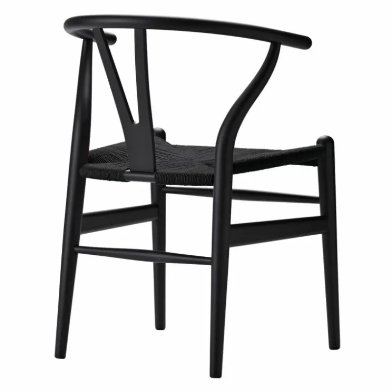 Clearance Wishbone Stoel CH24 Gekleurd / Zwart Eetkamerstoelen