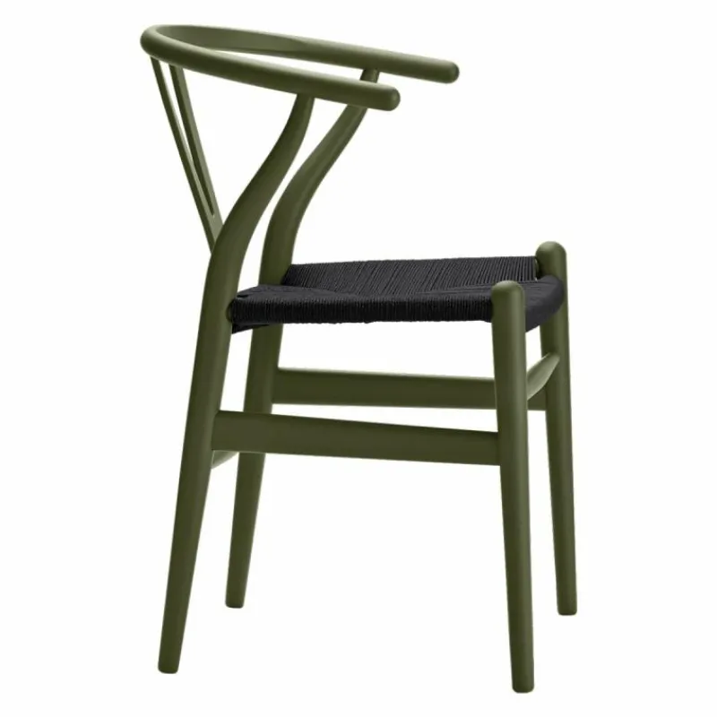 Clearance Wishbone Stoel CH24 Gekleurd / Zwart Eetkamerstoelen